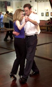 Matt Devine 07968 869662/ 01732 463065 Dominic Utton learns to dance the Tango.